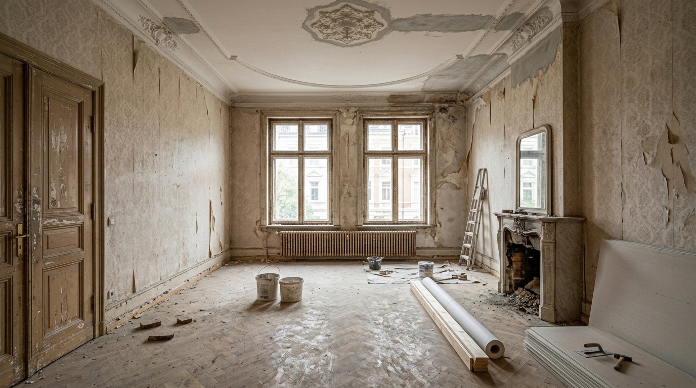 Altbau vor der Renovierung